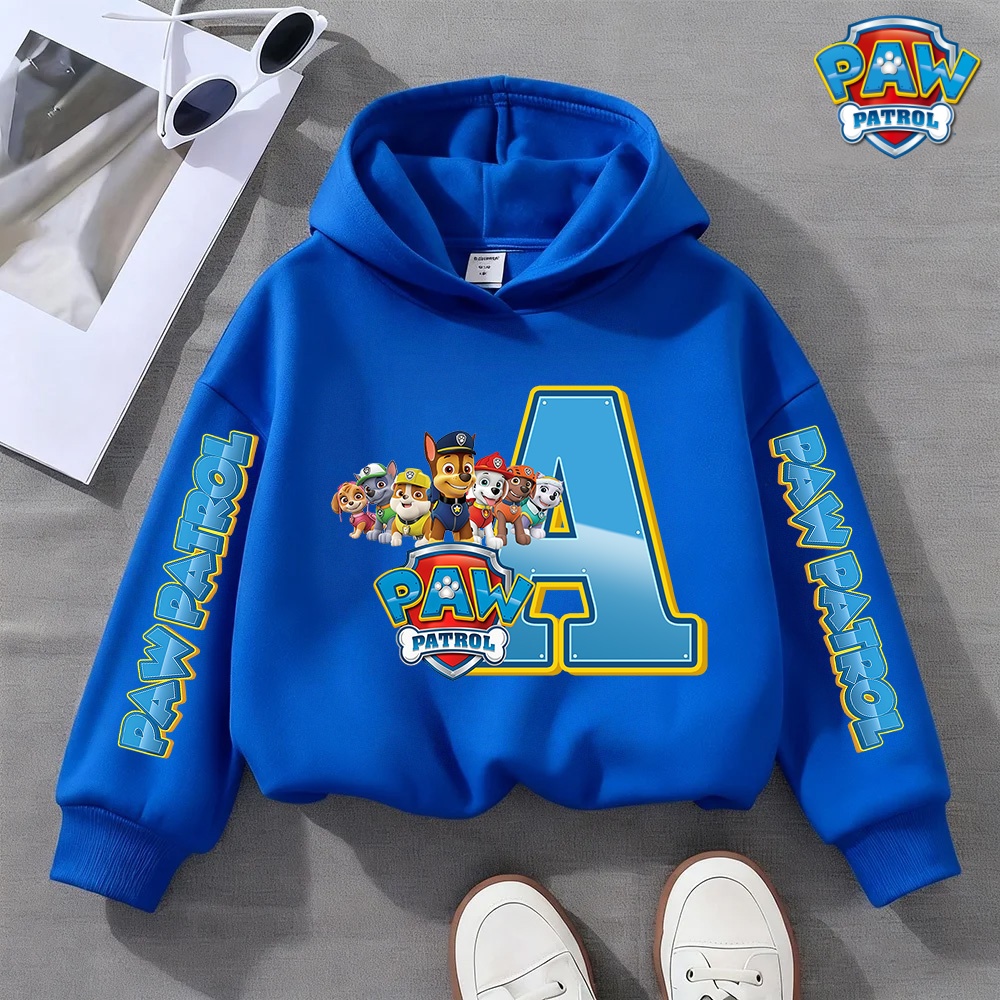 Winter Clothing Name - Bluza z kapturem dla dziewczynek Psi