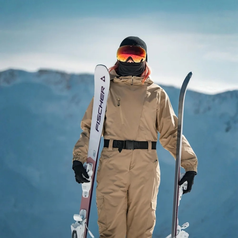 Winter Clothing Outfits - Nowe damskie kombinezony narciarskie na zimę