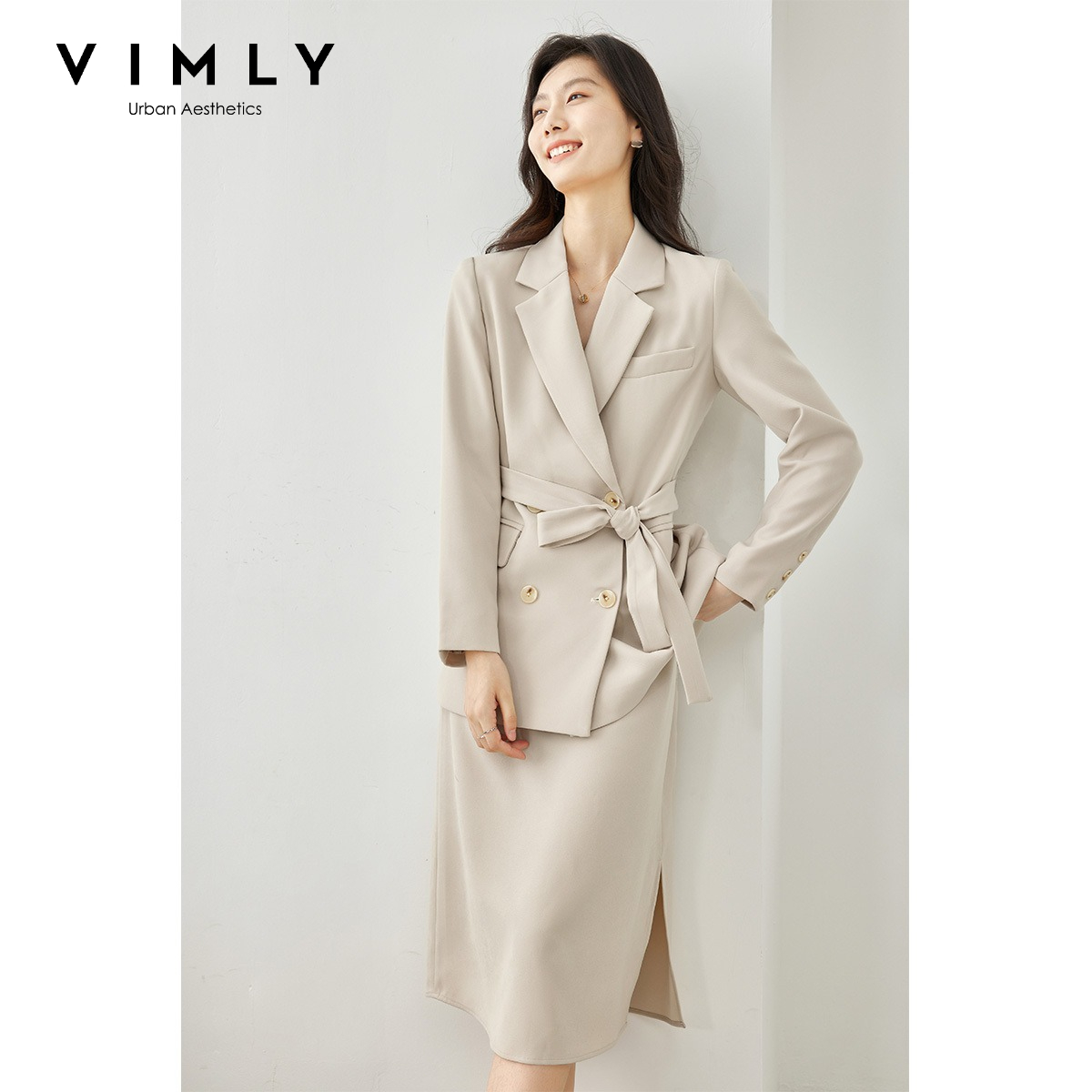 Winter Clothing Deals - VIMLY Damski Zestaw Dwuczęściowy Jesień 2026: