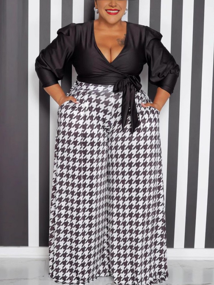Winter Clothing For Plus Size Women - Odzież Plus Size Spodnie Na Odzież