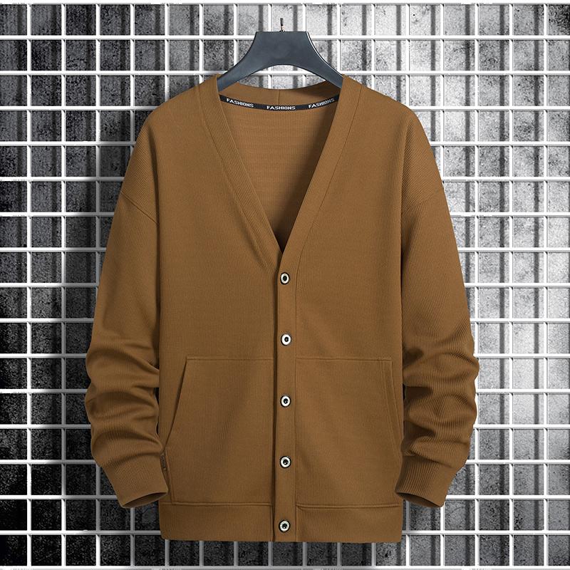 Plus Size Sweter Kardigan Mężc – Winter Clothing Men Style recenzja i cena