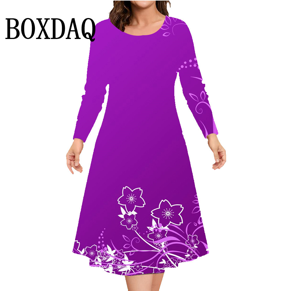 Jesienno-zimowa sukienka z dłu – Winter Clothing For Plus Size Women recenzja i cena