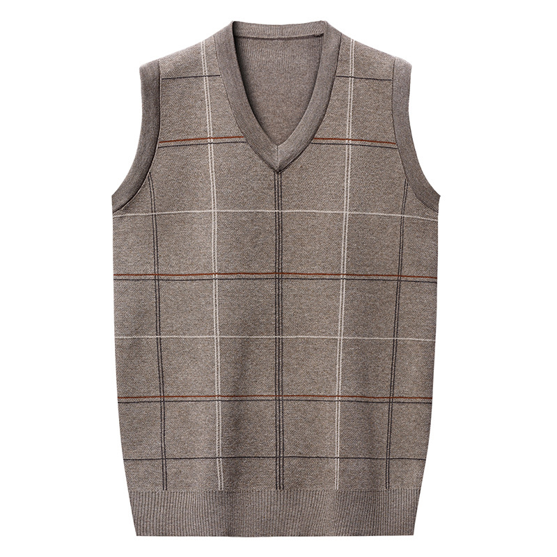 Męska dzianinowa kamizelka na  – Winter Clothing Men Style recenzja i cena