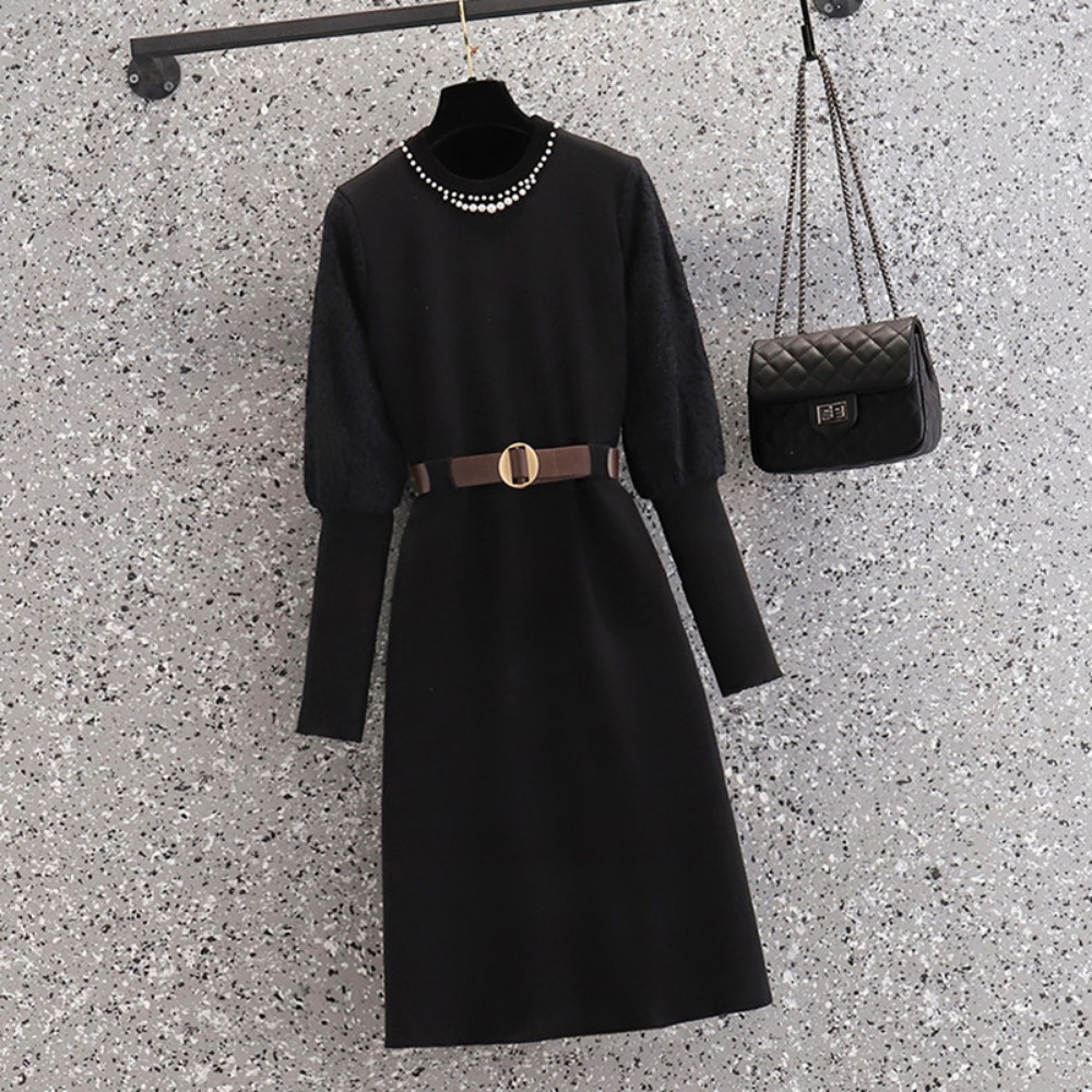 Eleganckie sukienki dzianinowe – Winter Clothing For Plus Size Women recenzja i cena