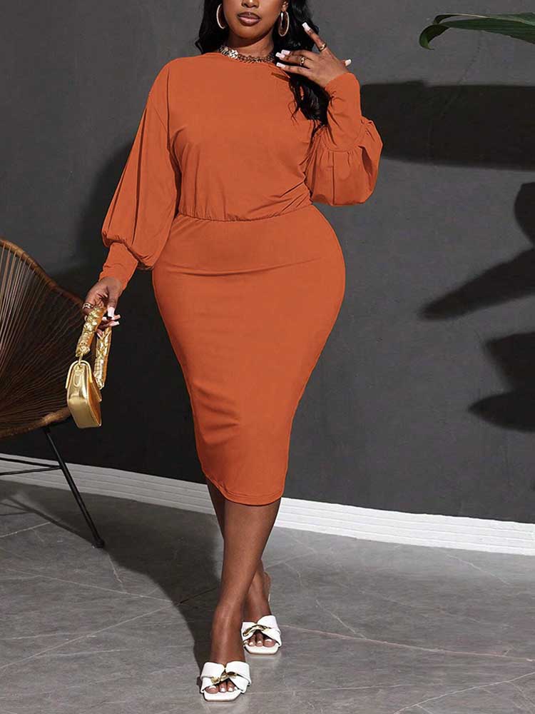 Sukienki jesienne i zimowe Plu – Winter Clothing For Plus Size Women recenzja i cena
