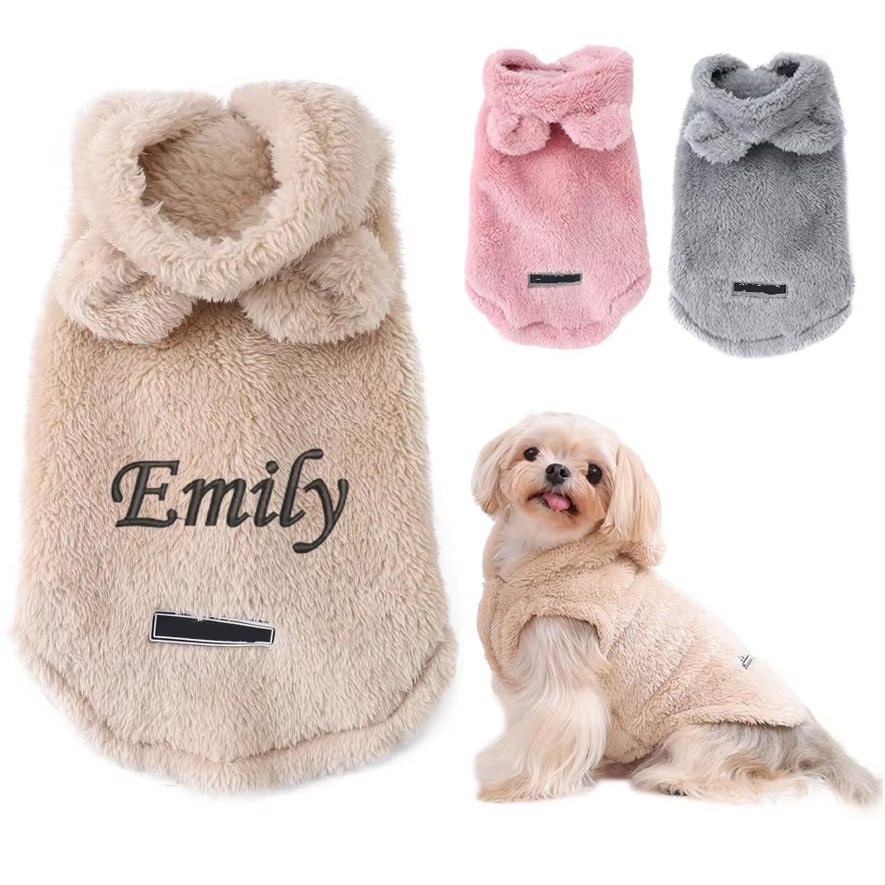 Haftowane Imię Kot Pies Ubrani – Winter Clothing Name recenzja i cena