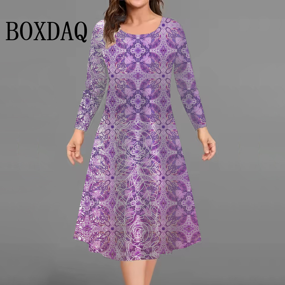 Nowa Moda Eleganckie Sukienki  – Winter Clothing For Plus Size Women recenzja i cena