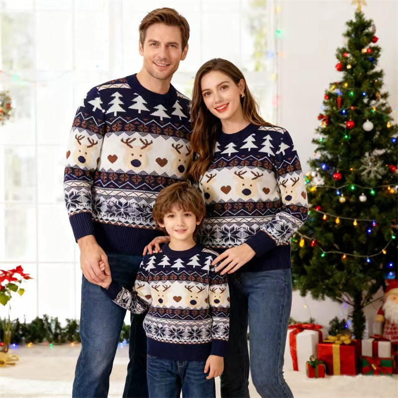 Świąteczne swetry rodzinne, pa – Winter Clothing For Kids recenzja i cena